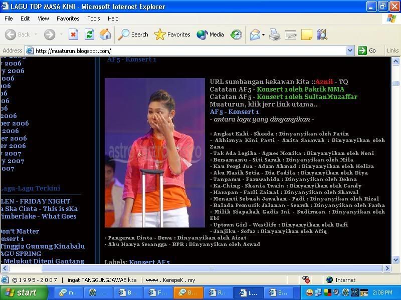 Ucapan Terima Kasih « Faiz Nordin menulis bukan kerana 