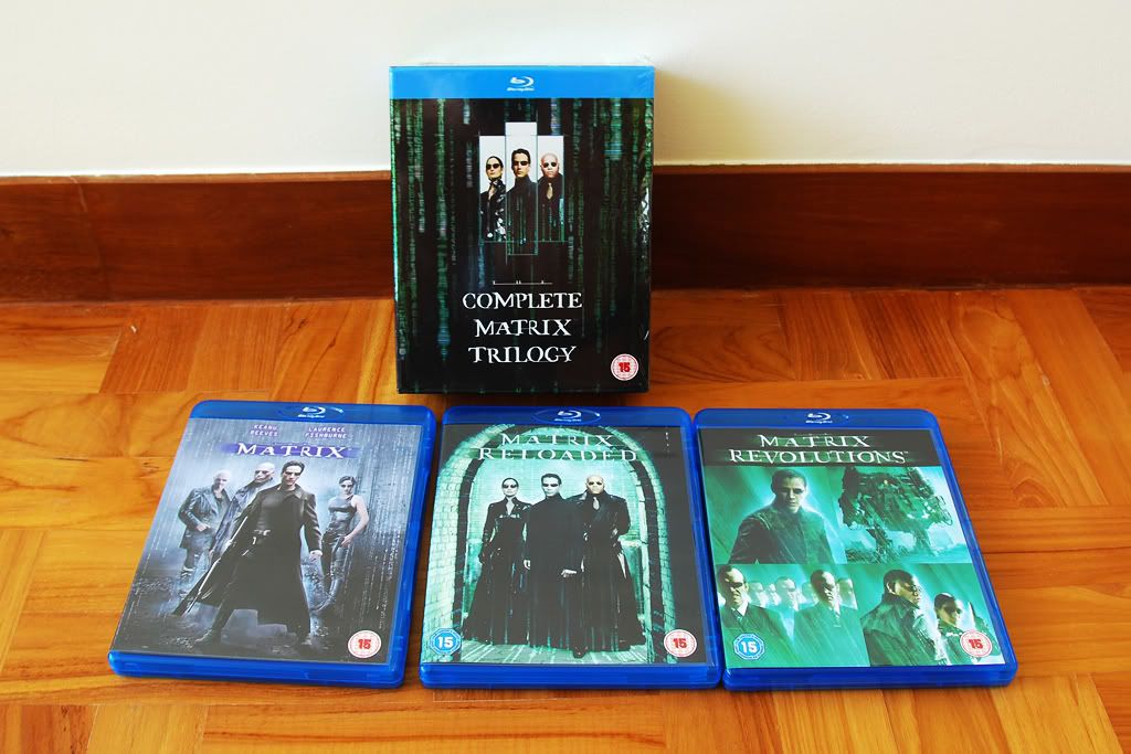 WTS complete matrix trilogy Bluray @@@ - GameAxis Forums