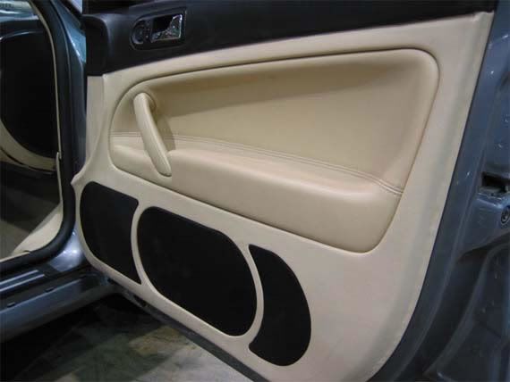 Custom Audio Install Parts: Kick Panels, Door Cards W/ Dual Speakers ...