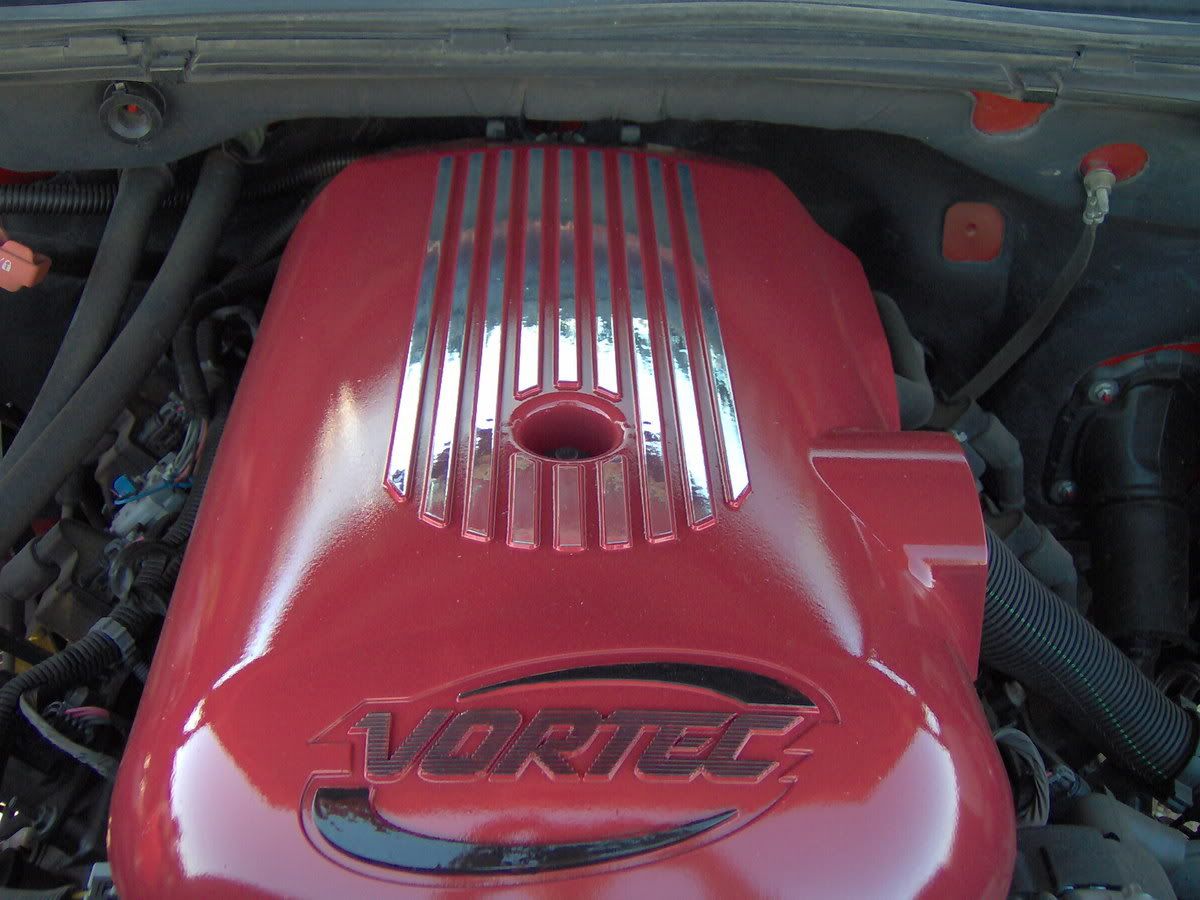 Painting my engine cover.