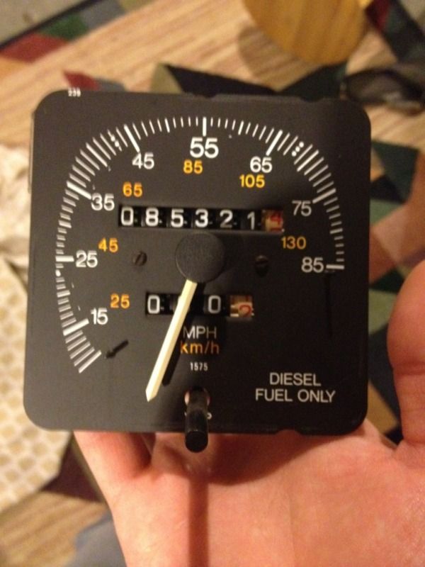 Diesel Speedometer Needle Preload / Zero Point? VW Vortex