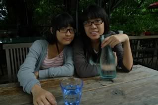 Danshui - Me & XQ at cafe