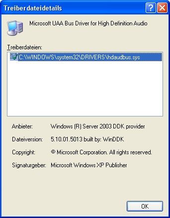 microsoft uaa hd audio bus driver download