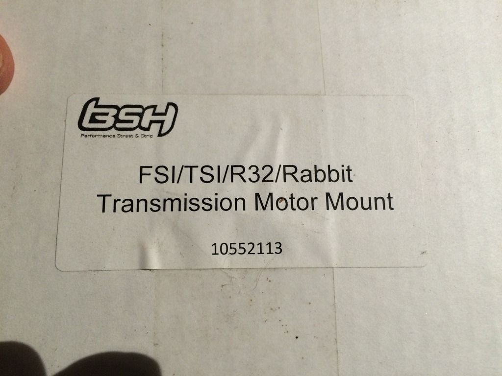 FS BSH Mk5 R32 Engine Mount Set VW Vortex Volkswagen Forum