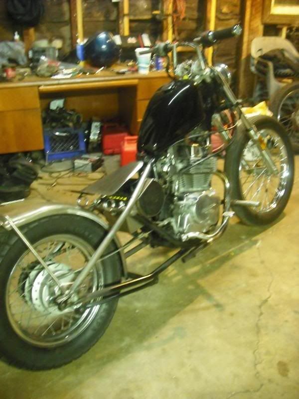 honda rebel 250 project