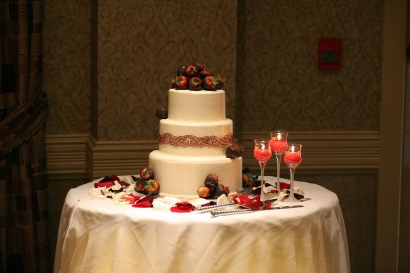 wedding cake table 1