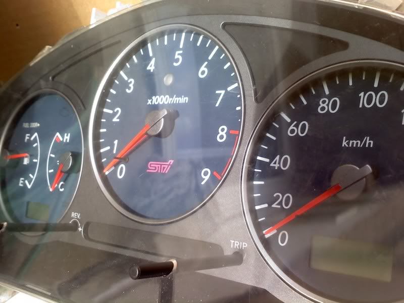 Details about  / Subaru Impreza WRX STi Gauge Cluster Speedometer GDB JDM 2002-2003