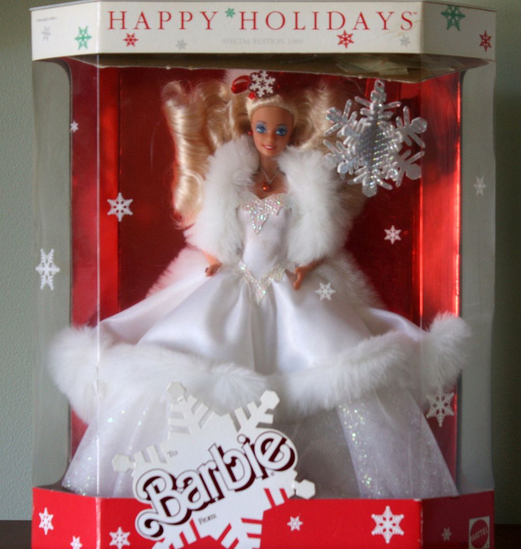 1989 holiday barbie