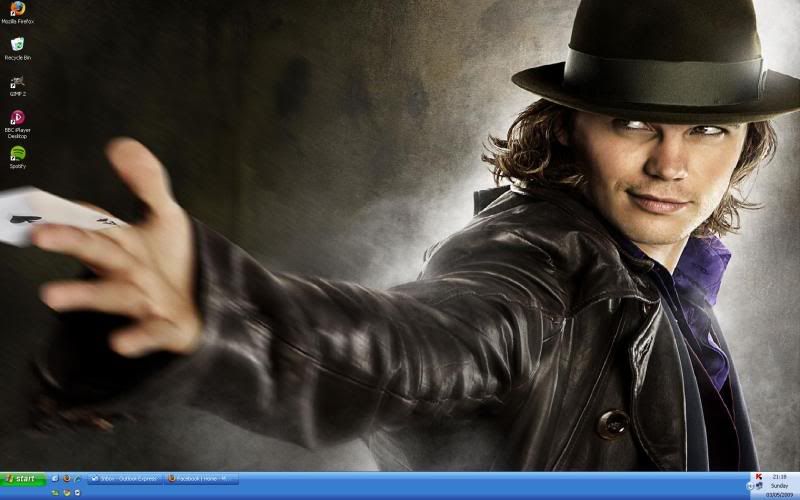 dr who wallpaper. my desktop was Dr Who (I