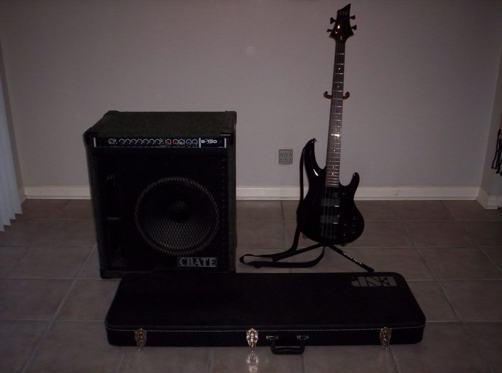 ESP LTD B-204 Bass & Crate B-150 Bass Amp - Honda CBR1000 Forum ...