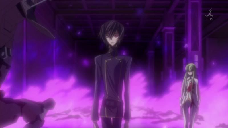 Code Geass R2 episode 1 fire