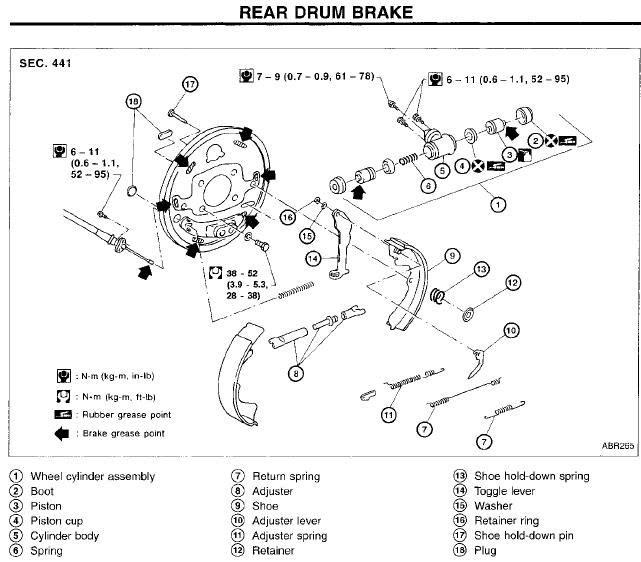 rear drum to disc conversion The Nissan Club