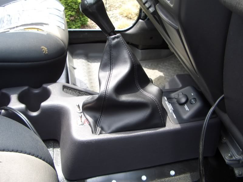 Jeep shift boot #4