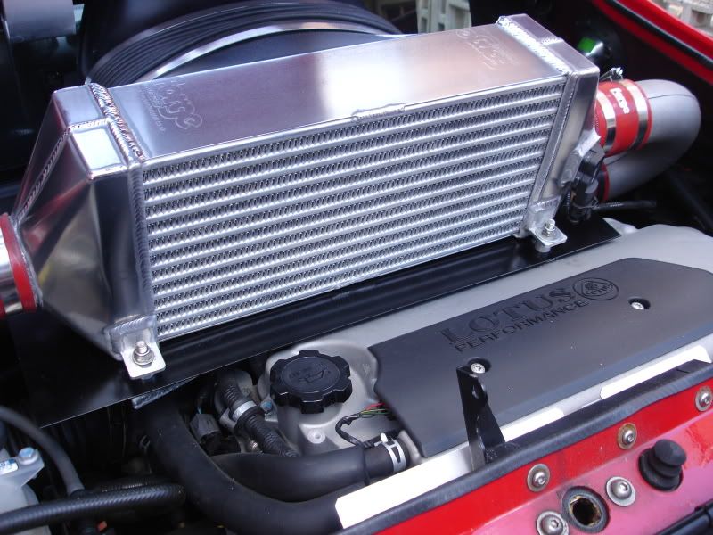 Intercooler heat shield / radiant heat barrier LotusTalk The Lotus