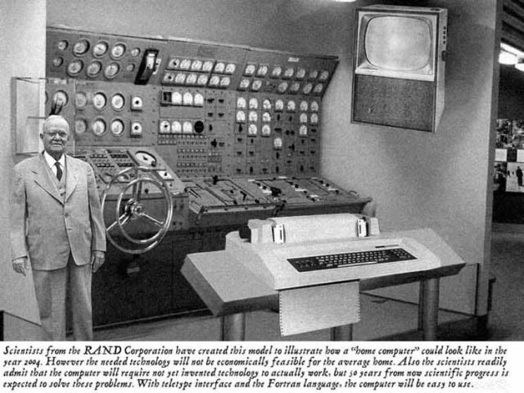 Home Computer (as envisioned 50 years ago)