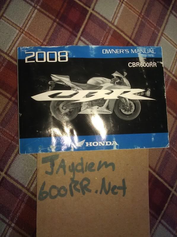 2007 zx10r owners manual