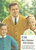  photo B-348 Mans Crocheted Cable Cardigan_zpsdk6qfano.jpg