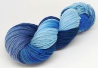 Ocean Blues Worsted Berry Basic Merino Yarn Painted 100 grams