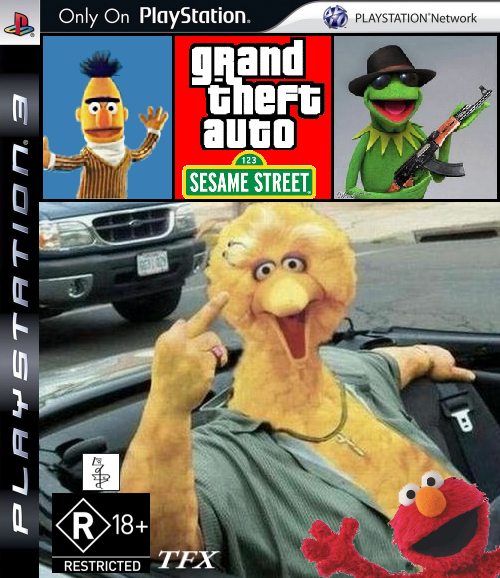 the latest GTA installment featuring Big bird as the Protagonist. BB ...