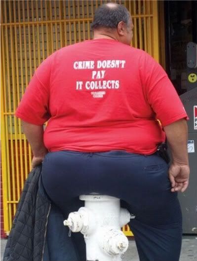 fat guy on bike pic. fat guy not on a ike