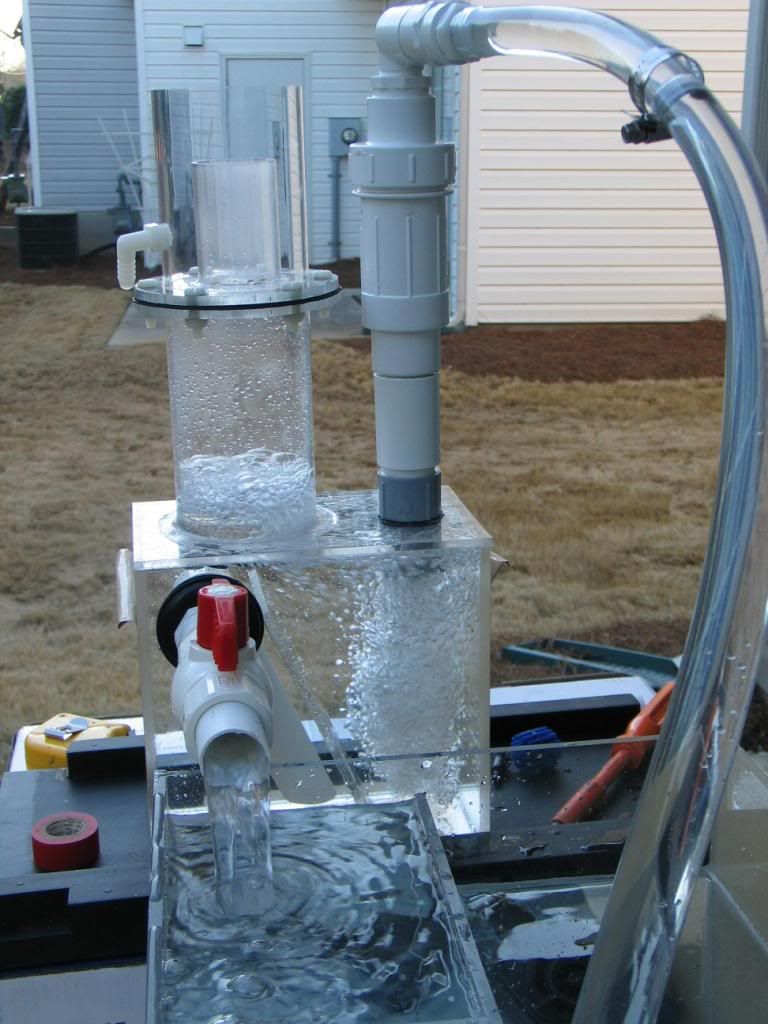 New skimmer big bubbles.... The Reef Tank