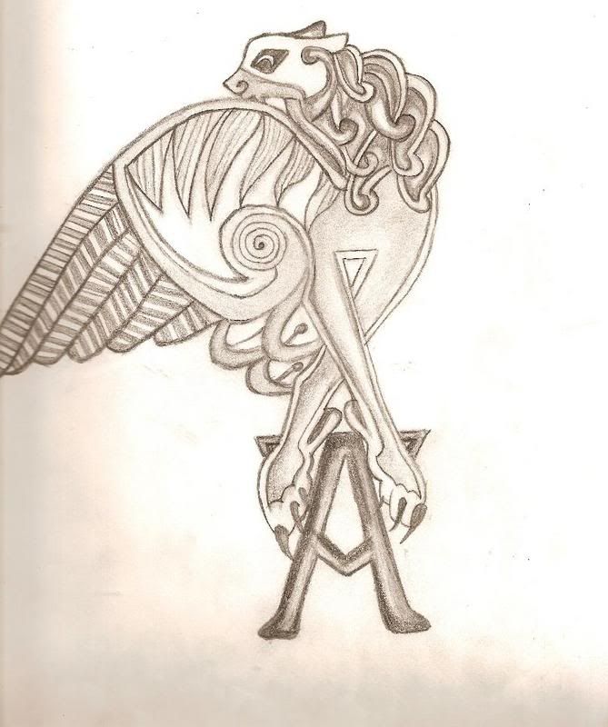 Angel's tattoo from Buffy