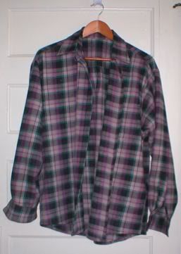 If you look carefully, you will notice that it doesn't yet have buttons or buttonholes. shirt