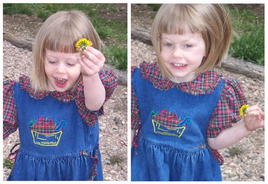 Keianna with her haircut