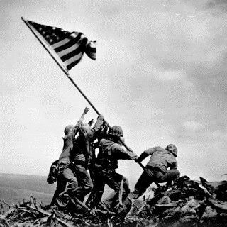 American Flag Raising Pictures, Images and Photos