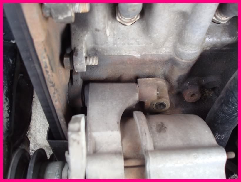 Lower Alternator mounting bolt broken How Do I Remove it? VW Vortex
