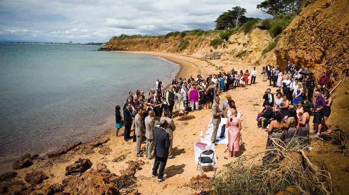 beach wedding