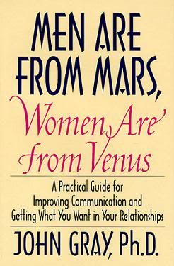 Man Are From Mars Women Are From Venus