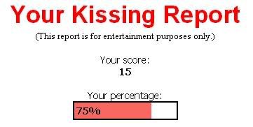 Kissing Report