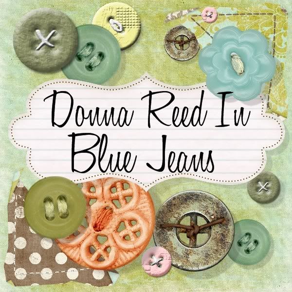  Donna Reed in blue jeans Button link