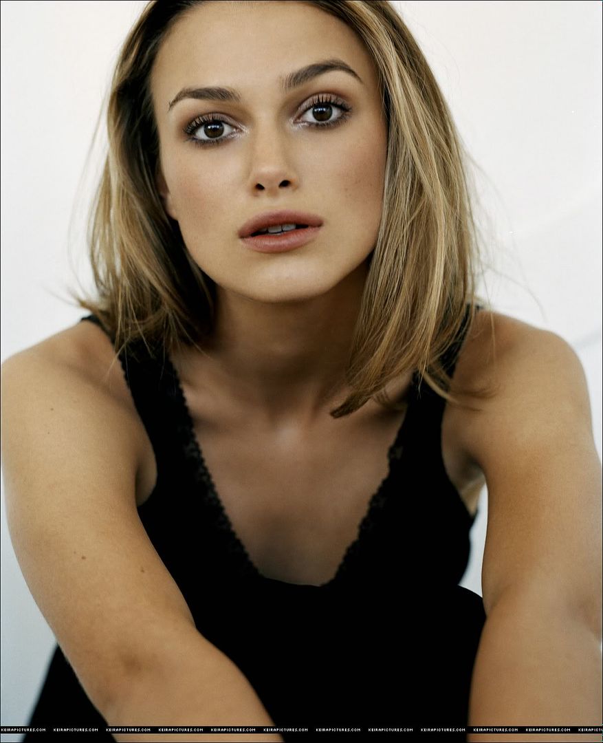 short hairstyles for thick hair 2009 Keira Knightley Bellazon