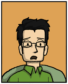 Jackson is appalled at his co-host's egregious behavior on This Week in Webcomics