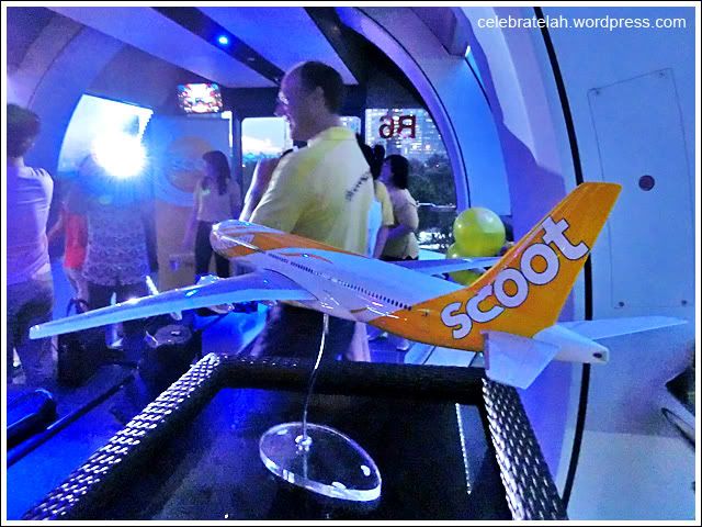 Scoot at Singapore Flyer