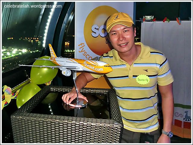 Scoot at Singapore Flyer