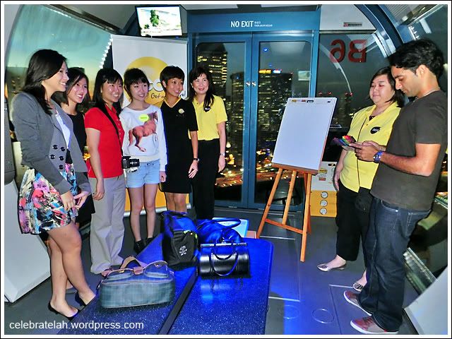 Scoot at Singapore Flyer