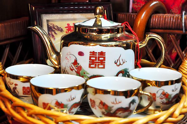 My Parents' tea set