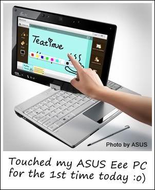 Touch me, baby!