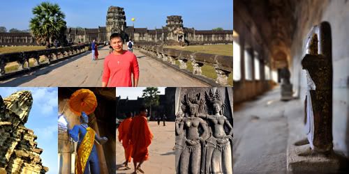 Scenes at Angkor Wat