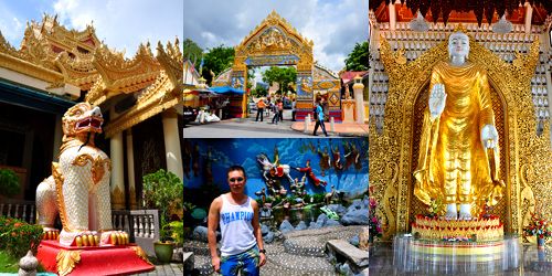 Dhammikarama Burmese Temple collage
