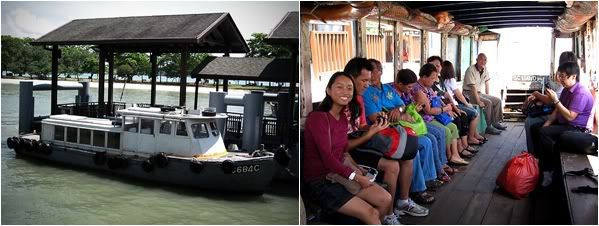 Bumboat from Changi Point