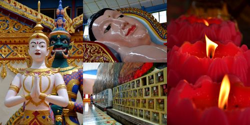 Wat Chaiyamangalaram collage