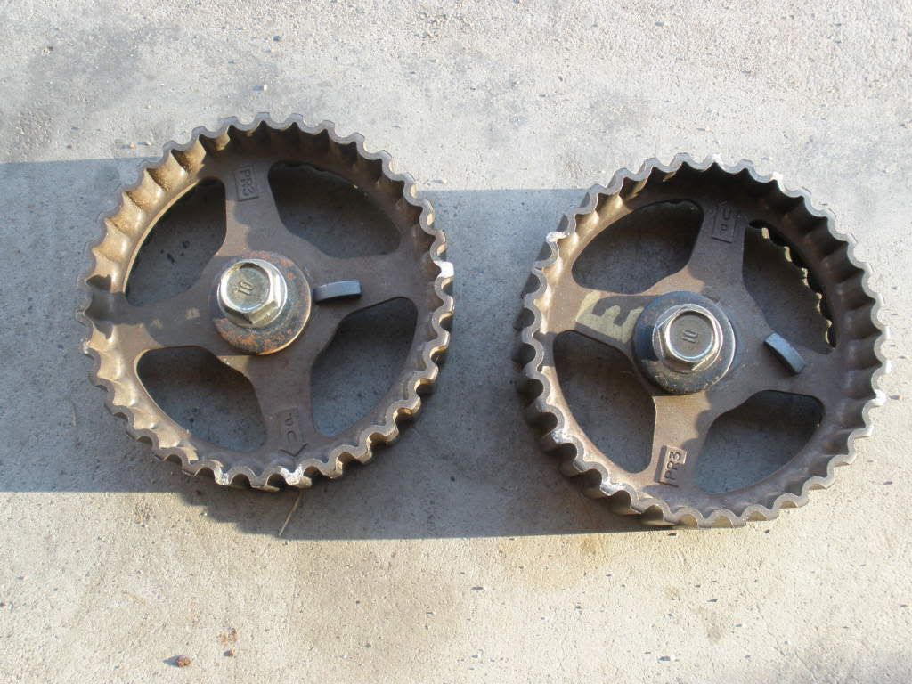 OEM B16A cam gears PR3 HondaTech