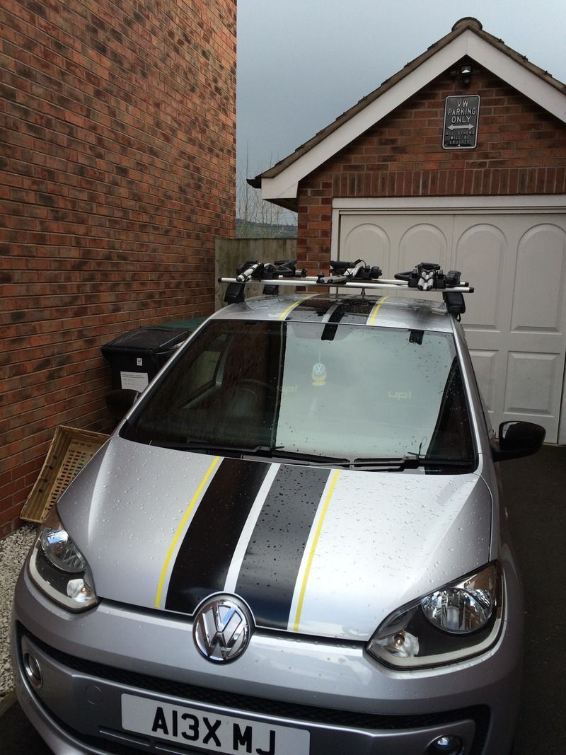 vw up roof racks