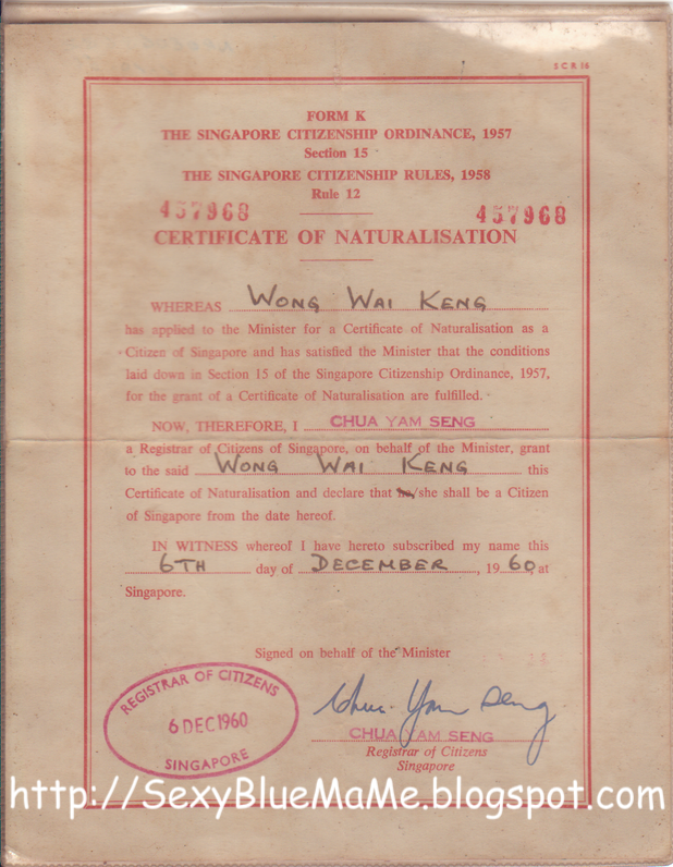 Grandmother's Birth Certificate