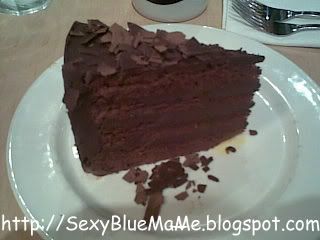 Bitter Chocolate Fudge Cake
