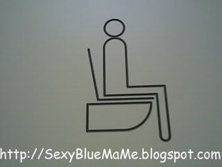 Sitting on Toilet Bowls